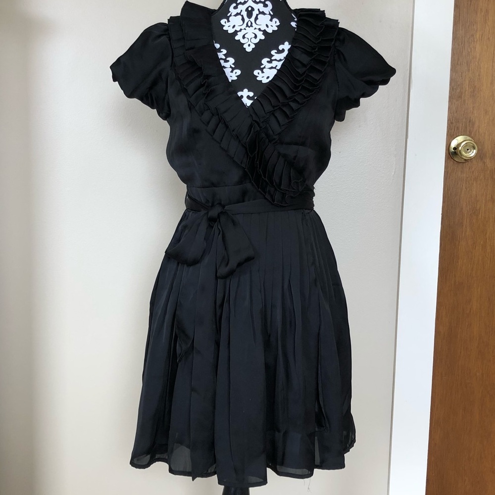 Black Wrap Dress